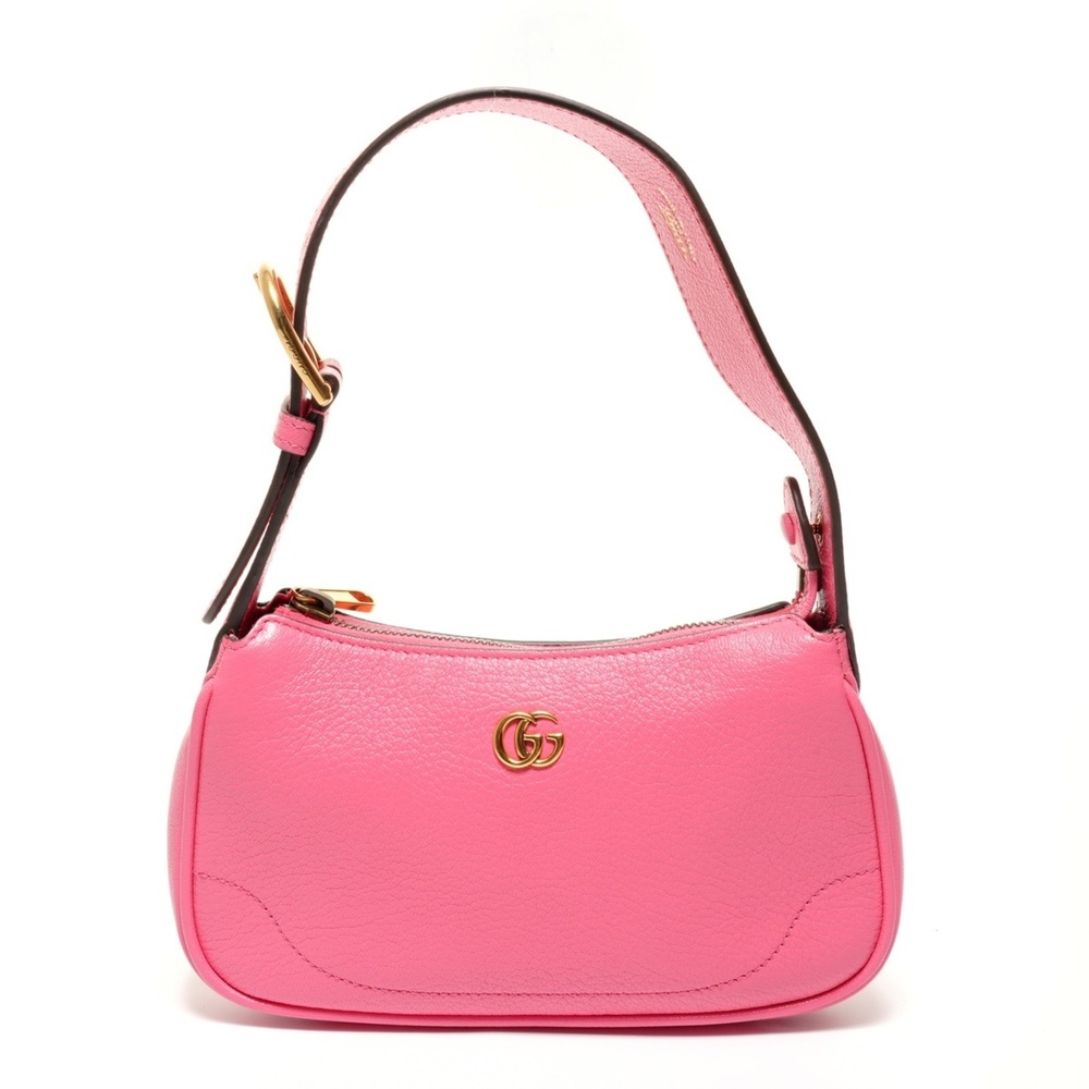 Gucci Aphrodite One-Shoulder GG Marmont Shoulder Bag, Pink - Picture 2 of 14